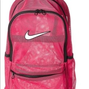 Pink Mesh Nike Bookbag